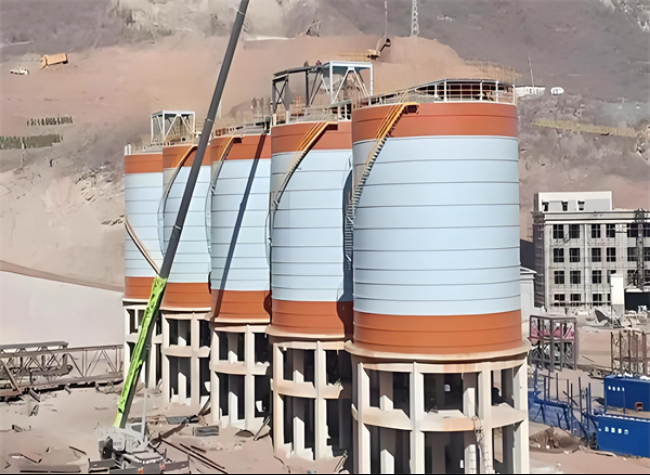 西峡高架钢板仓